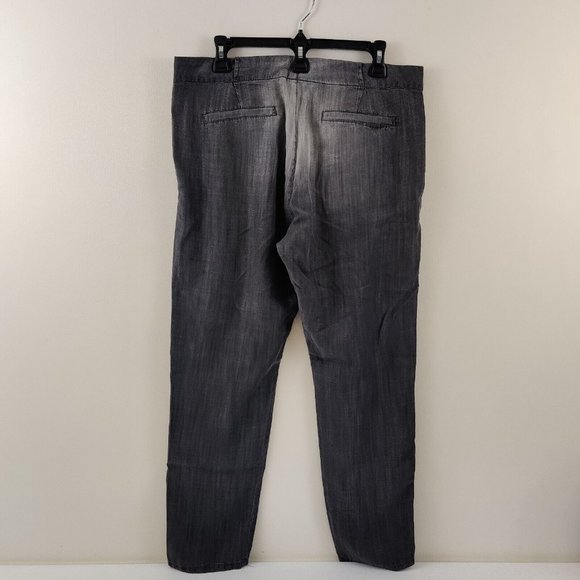 Standards & Practices Soft Tencel Casual Pants Grey Gray  Size 29 New - Picture 2 of 9